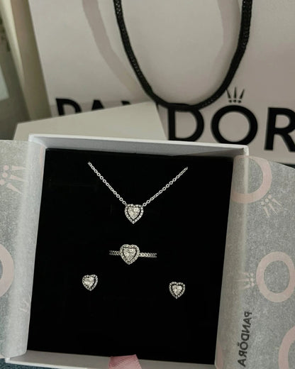 Parure Pandora 3 Pieces Acier ( La Haute Qualité Garentie ) ⭐